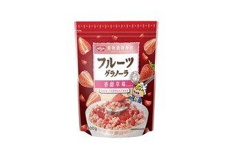 新登場 - 日清香甜草莓穀物麥片
