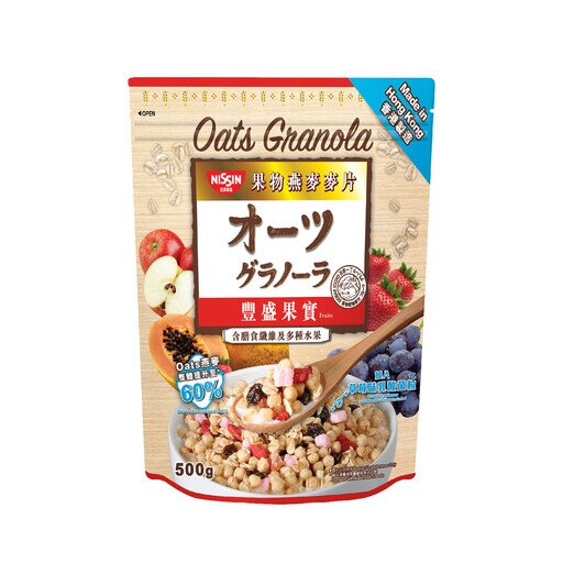 Nissin Oats Granola - Fruit 500g