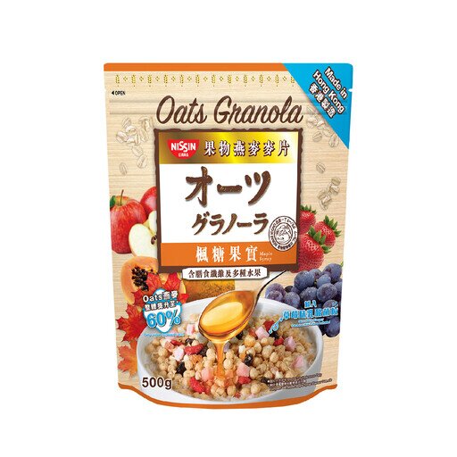 Nissin Oats Granola - Maple 500g