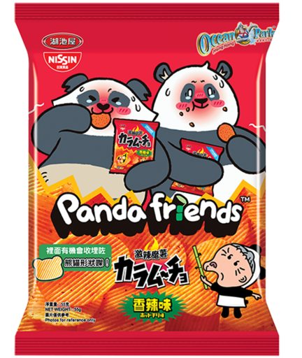 日清湖池屋激辣魔薯香辣味薯片55克