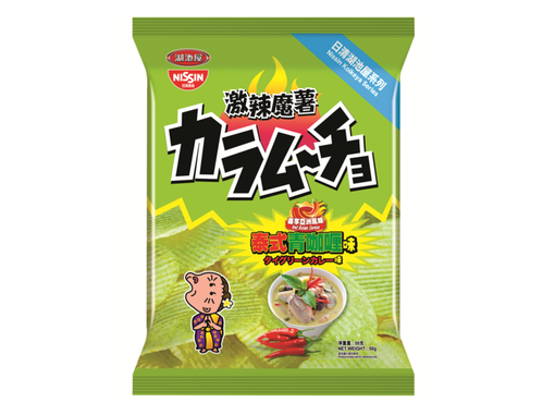 激辣魔薯泰式青咖喱味薯片50克