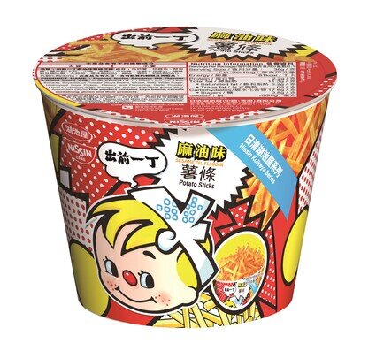Nissin Koikeya Foods Demae Iccho Sesame Oil Flavour Potato Sticks (Cup) 35g