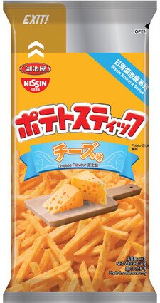 Nissin Koikeya Foods Nissin Koikeya Food Cheese Flavour Potato Sticks 40g