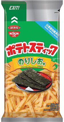 Nissin Koikeya Foods Nissin Koikeya Food Seaweed Salt Flavour Potato Sticks 40g