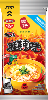 日清湖池屋 激辣魔薯 譚仔麻辣味薯條 40克