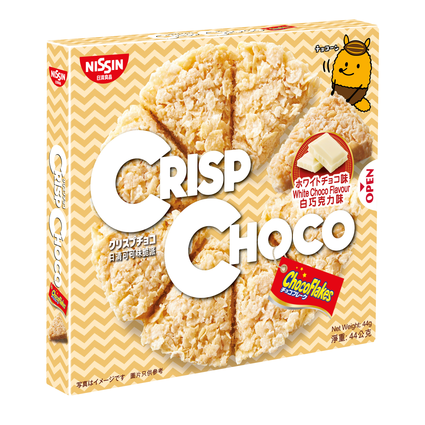 Nissin Cisco Ciscorn Crisp Choco - White Choco Flavour