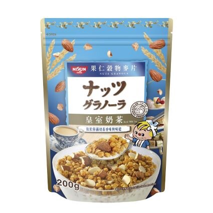 日清穀物麥片 果仁 皇室奶茶味200克