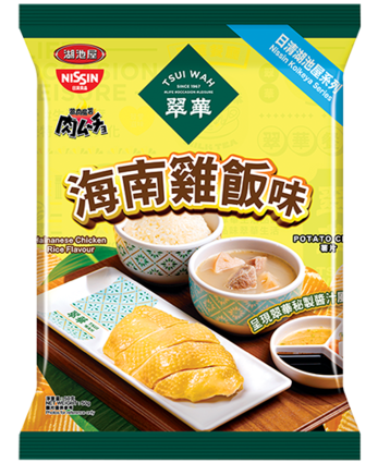 Nissin Koikeya Foods Nikumucho Nissin Koikeya Nikumucho Hainanese Chicken Rice Flavour Potato Chips 50g
