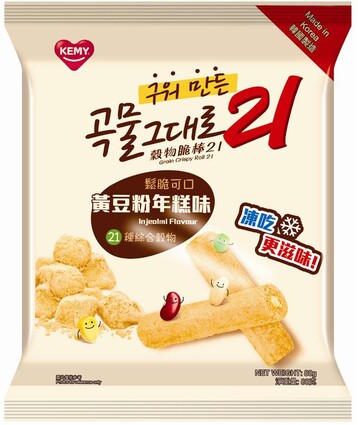 KEMY 21種穀物脆棒 黃豆粉年糕味 80克